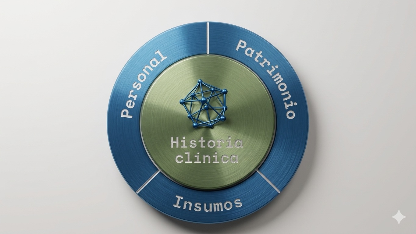 Personal, Activos, Insumos
